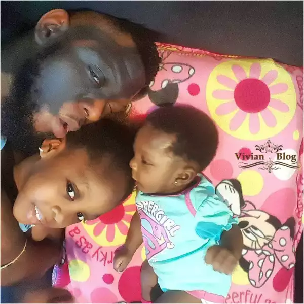Timaya Shares Lovely Photo Of His Children